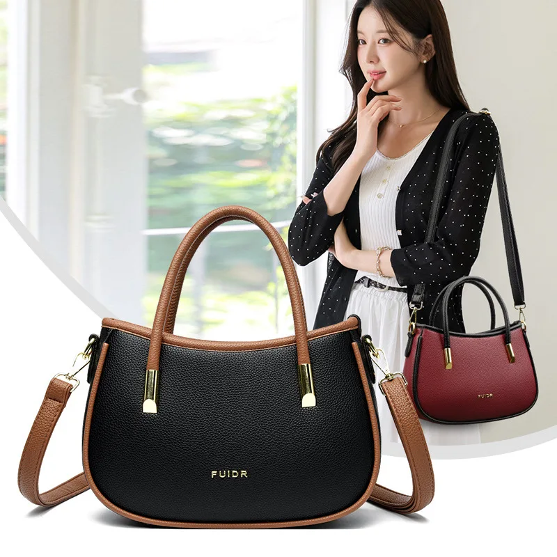 

Cross-border Bags Women's Bags 2025 New Niche Design Stylish and Simple Handbag Texture Commuter Shoulder Messenger Bag