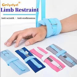 Medical Limb Restraint Strap Bedridden Patient's  Wrist Ankle Restraint Belt Stretcher Fixation Belt Rehabilitation Binding Belt