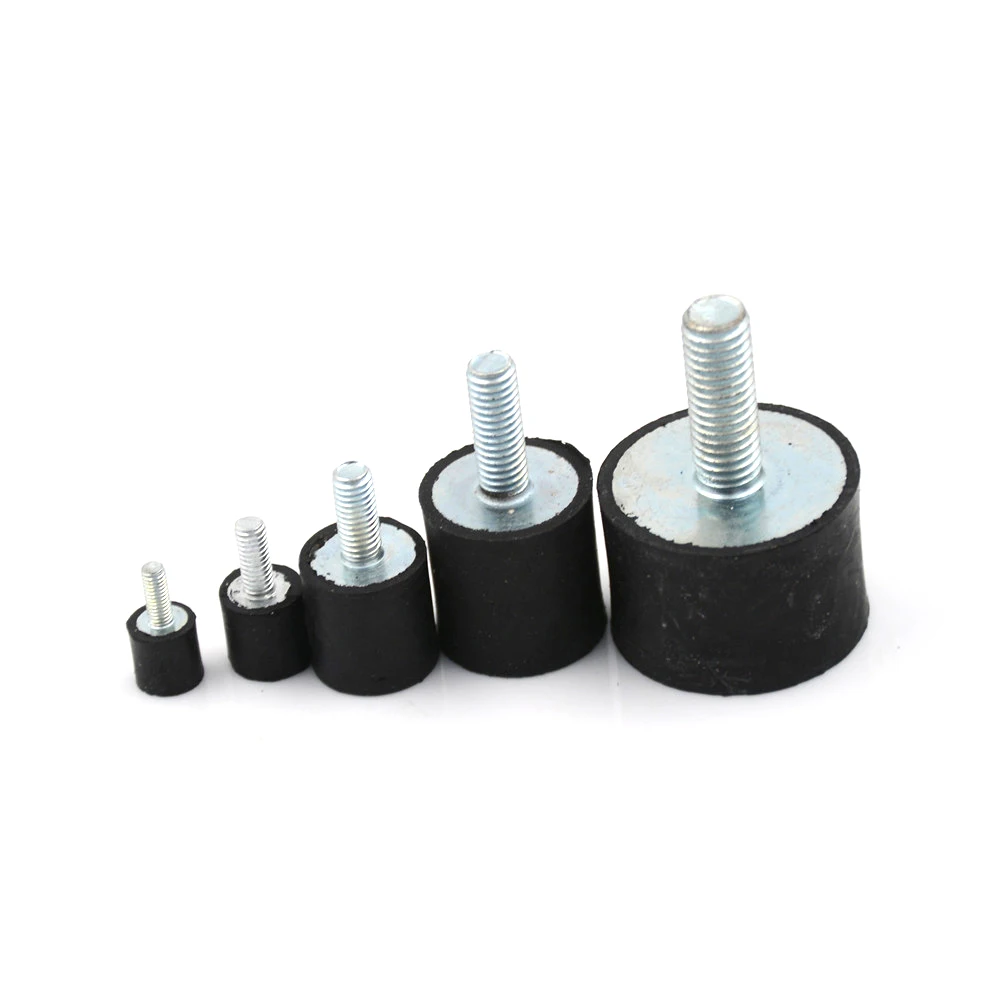 1 pz M3 M4 M5 M6 M8 supporti in gomma ammortizzatore antivibrazione bobine Silentblock per compressori d\'aria motore a benzina
