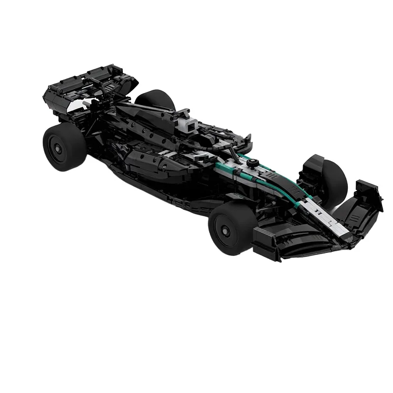 3429PCS Open Wheel Racing Vehicle Model 1:8 Scale MOC Custom Puzzle Architecture Assembly Building Blocks Educational Toy Gifts