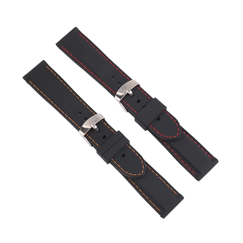 อุปกรณ์เสริมนาฬิกาสายนาฬิกาซิลิโคนเข้ากันได้กับ Casio ยางทดแทนผู้ชายกีฬากลางแจ้งสายรัดข้อมือสร้อยข้อมือ 20 22 มม