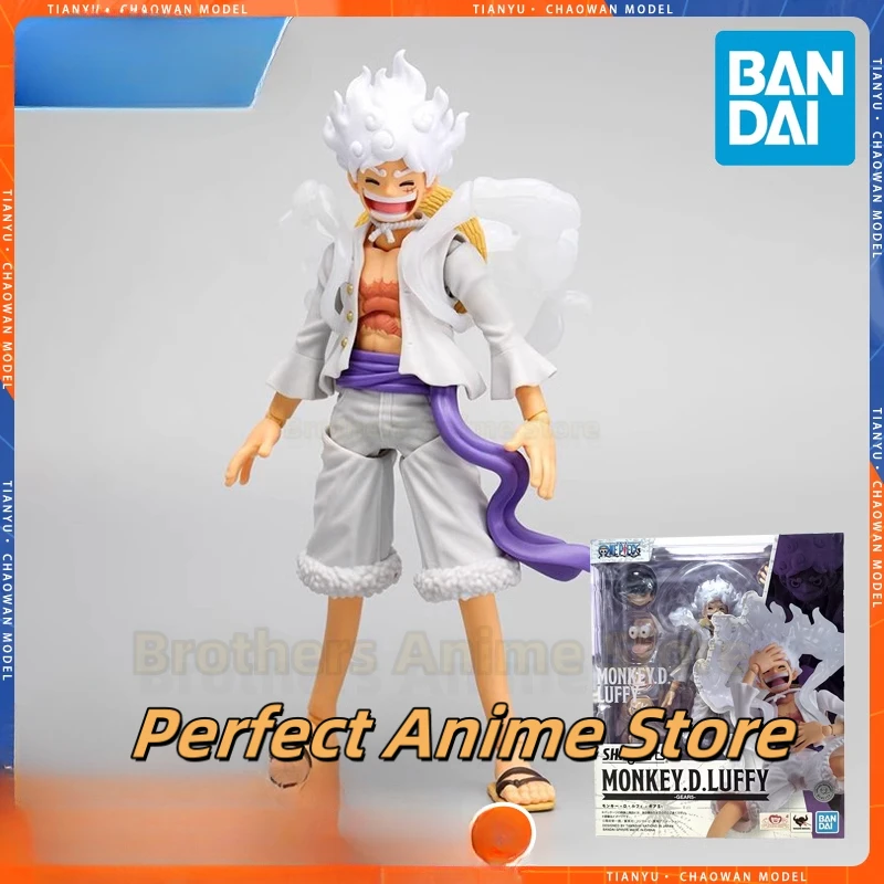 

Spot Bandai SHF One Piece Monkey D. Luffy 5-speed Luffy Sun God Nika Moving Doll Collection Gifts