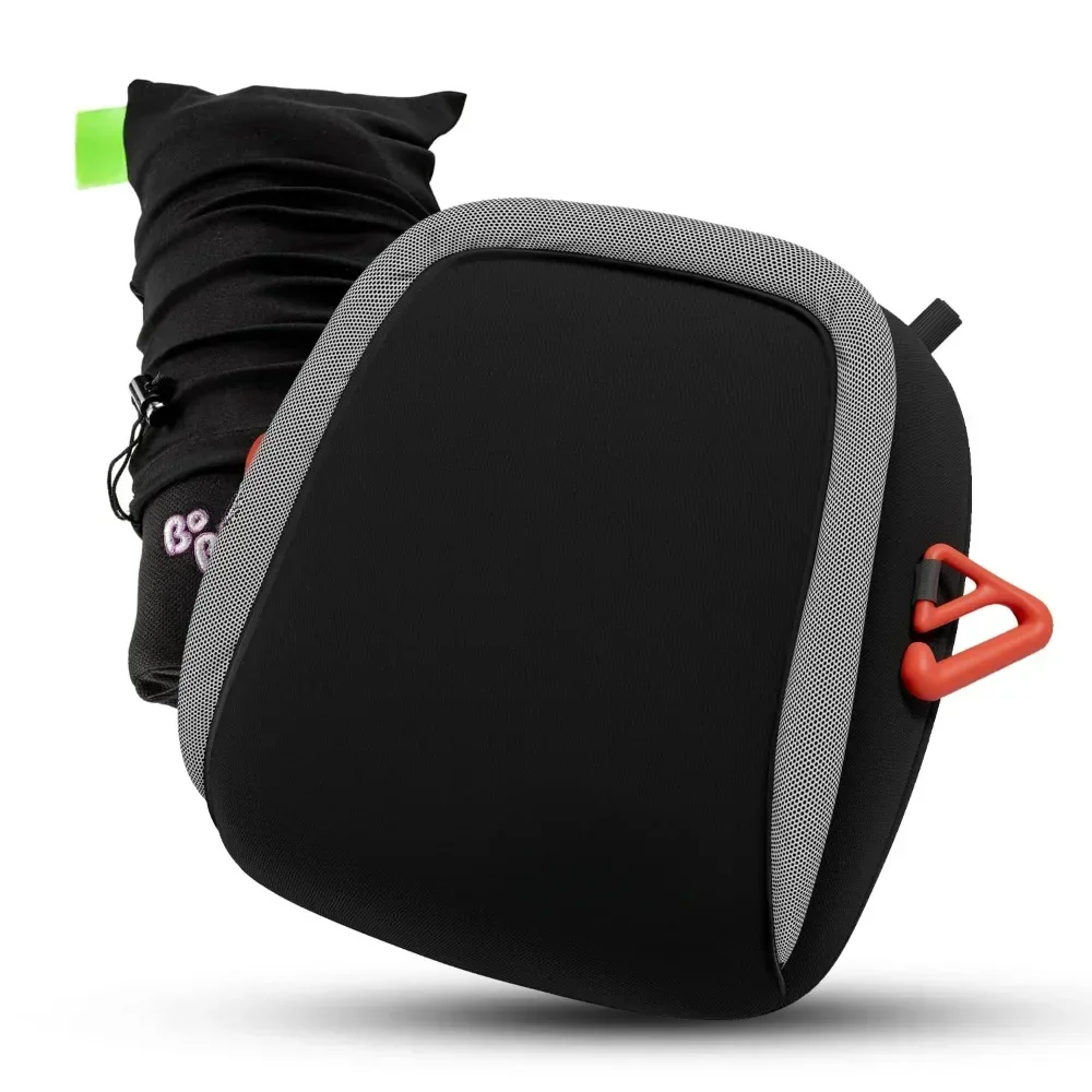 Inflável Backless Booster para Viagem, Blow Up, Estreito, Assento de carro Assento de reforço portátil para crianças e crianças