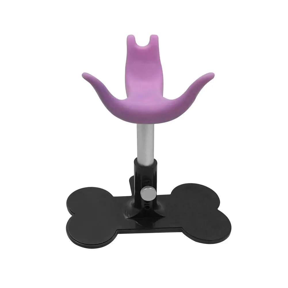 Dog Grooming Stool Auxiliary Standing Support ABS + Silicone Soft Safe And Harmless Adjustable Height Suitable For Small Do V7U7