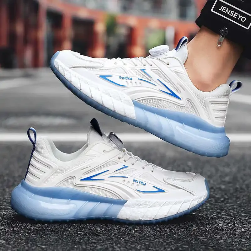 Tied Lace-up Basketball Sneakers 46 Size Casual Man Basketball Shoes Men's White Shose Sport High Brand Sapateneis Tenids