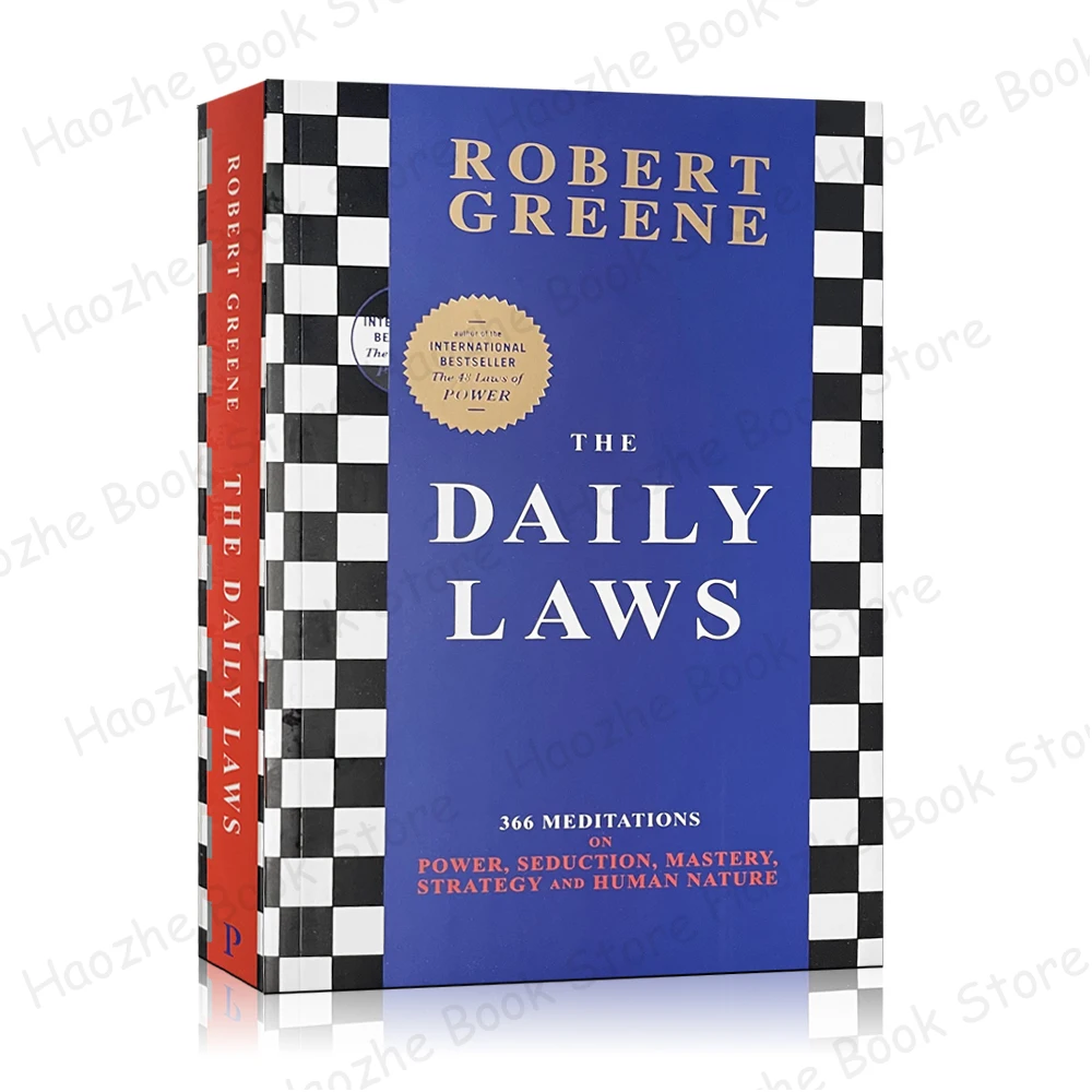 The Daily Laws: 366 Meditations on Power, Seduction, Mastery, Strategy, and Human Nature by Robert Greene Self-Help English Book