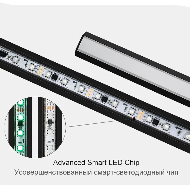 145/180CM RGBIC LED Floor Lamp WIFI Smart APP Remote Control Modern Corner Floor Light Standing Ambient Lamp Decor Nightlight