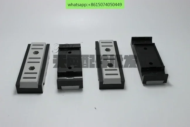 60pcs Woodworking machinery parts Qingdao Huashun Chang  Edge conveyor chain conveyor chain plate 100 * 35