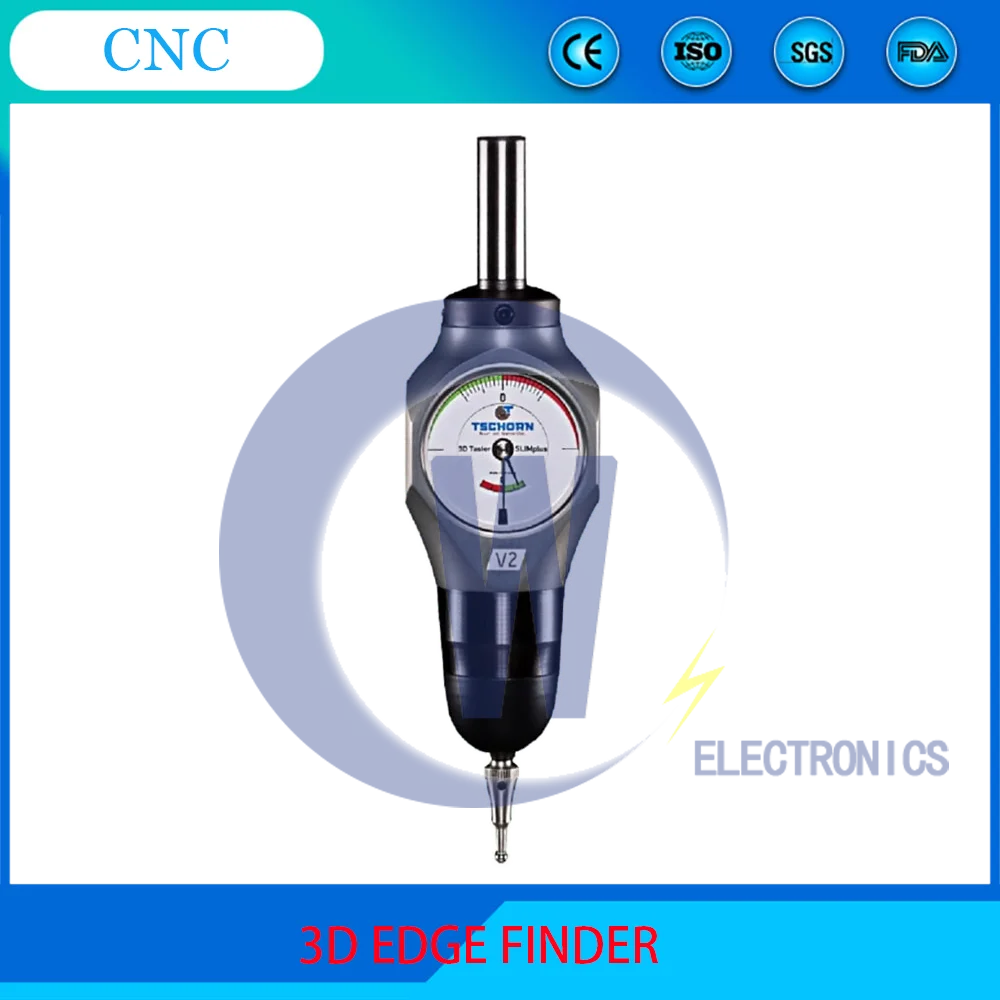 

New CNCTschorn 3D Edge Finder Three-Dimensional Detector Raytheon Waterproof Side Head Universal Positioning Probe Tool