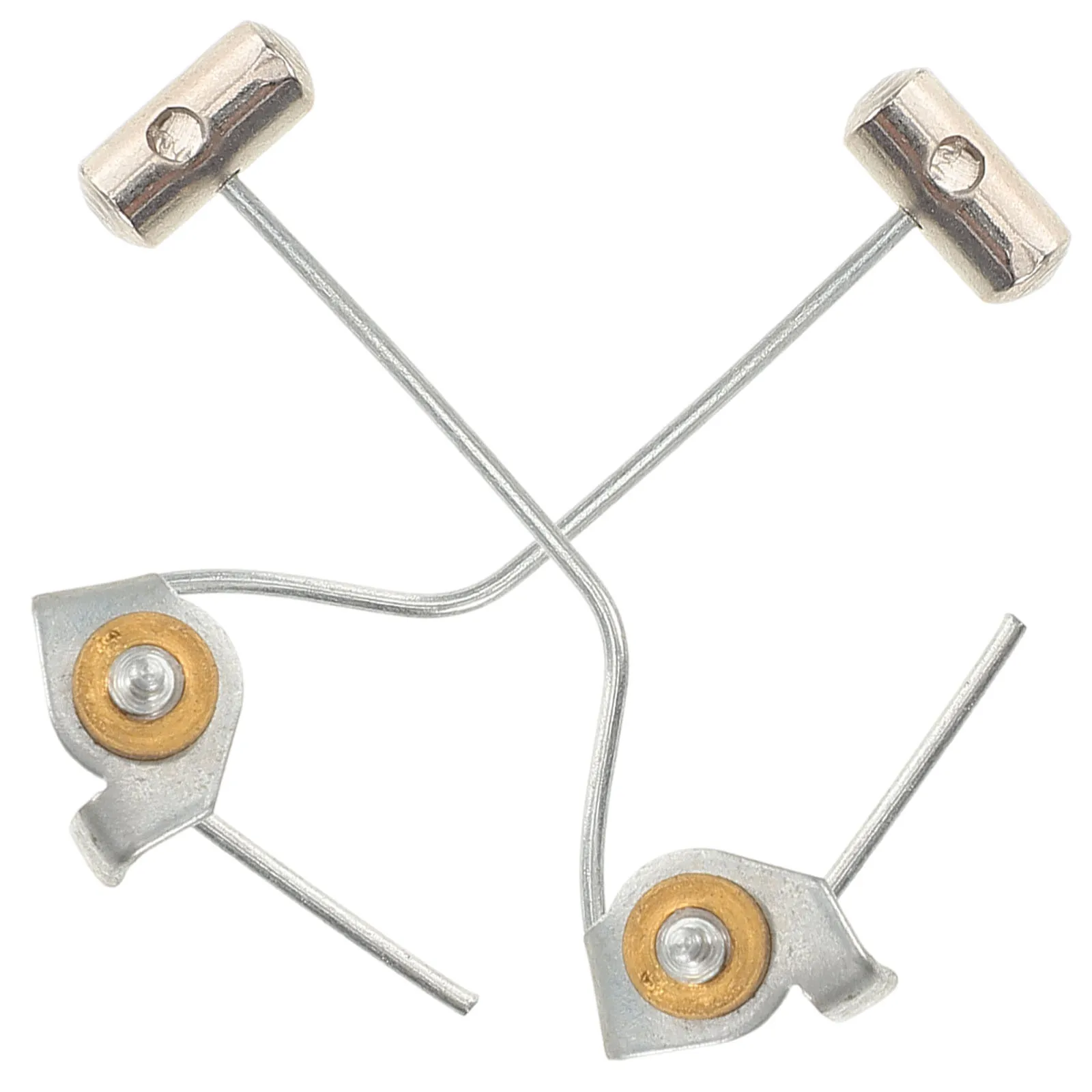 

2Pcs Retro Alarm Clock Parts Clear Sound Hammer DIY Kit for Home Office Clock Repairing Supplies Clocks Hardware