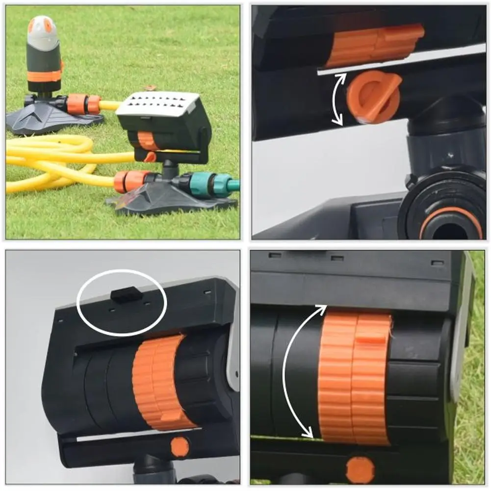 

Turret Automatic Swing Sprinkler Garden Watering Beam Watering Garden Forest Courtyard Field Sprinkler Nozzle Maintenance Y4P7