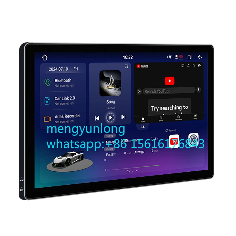 

Lodark Universal 13Inch 7870 Android Auto Car Stereo Display Console with Wireless Video Player CarPlay FM Transmitter GPS