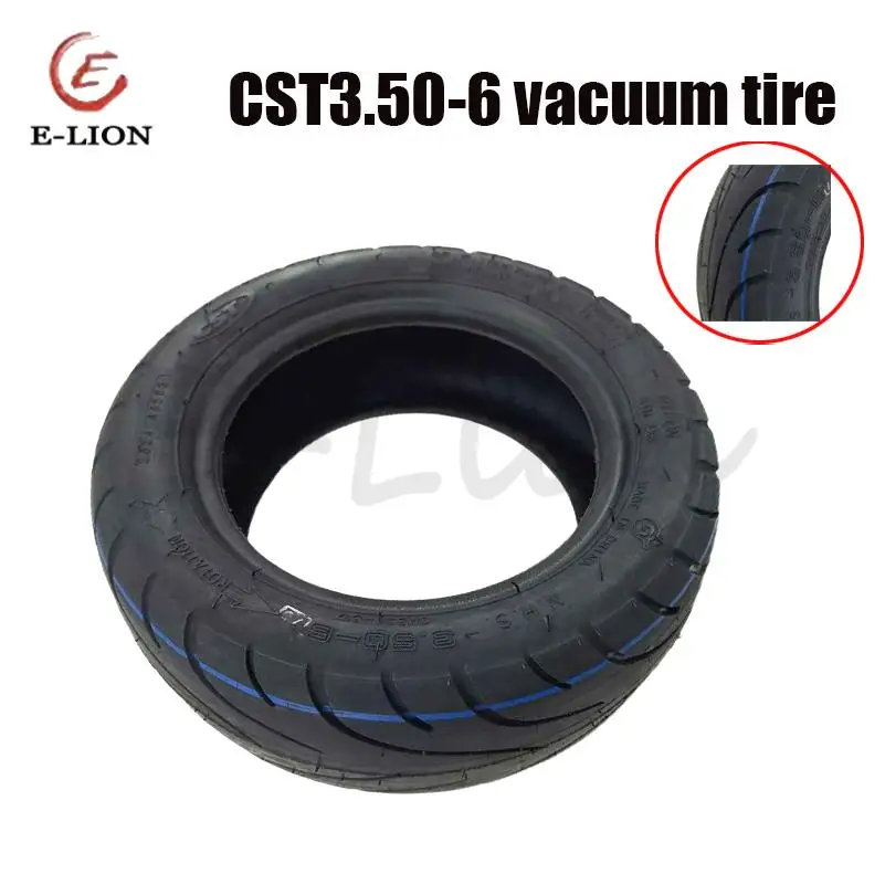 

CST3.50-6 Vacuum Tire for Electric Scooter Parts Thickening Tubeless Explosion-proof Tyre 10x4.00-6 90/65-6 Universal Tire