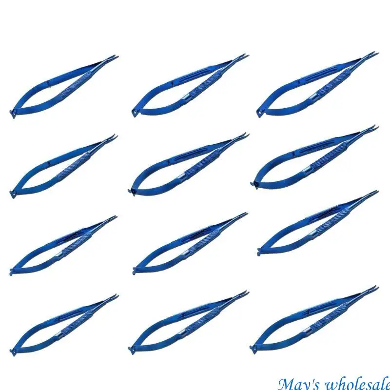 

Stainless Steel Needle Holder Pliers Tool Easy to Use Needle Holder Driver Ergonomic Grip for Home and Professional Use 448A