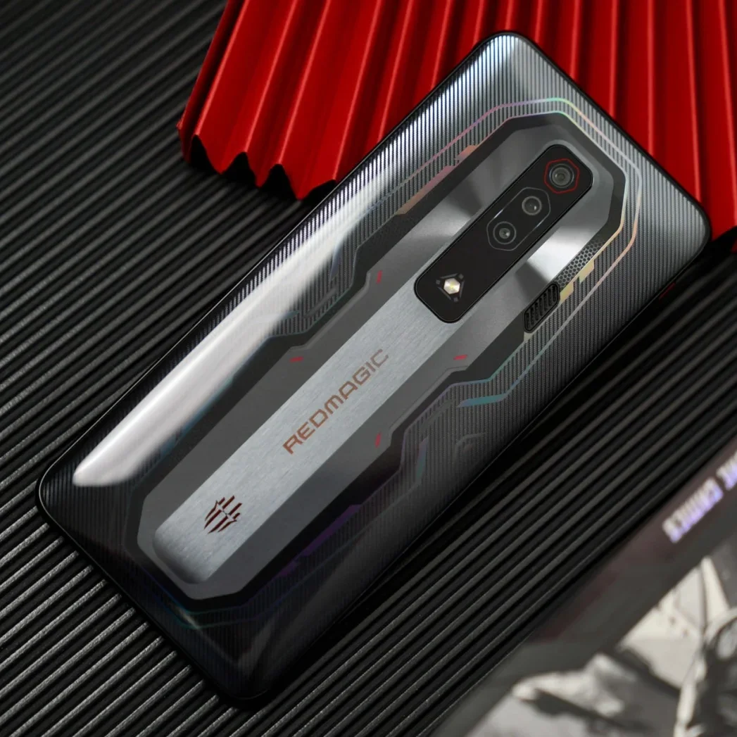 Nubia Red magic 5G / 6spro / 7spro, Gaming Phone , appearance 90%-95% old cell phones，Transparent shell, black outer shell