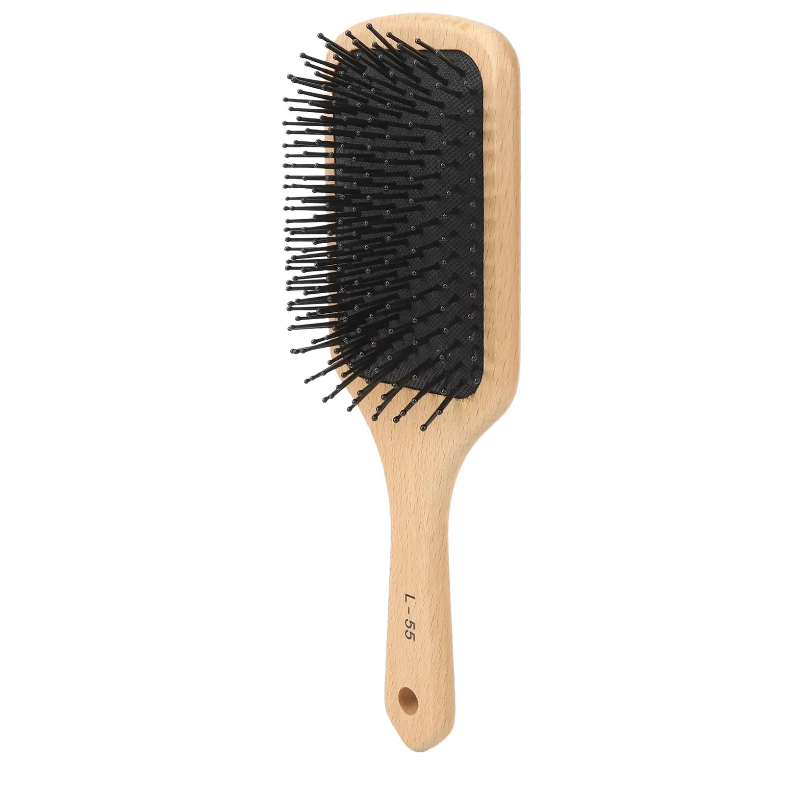 

Detangling Cushion Comb - Portable Hair Styling Brush - Easy-Clean, Ergonomic Handle - Ideal for men , for salon Use