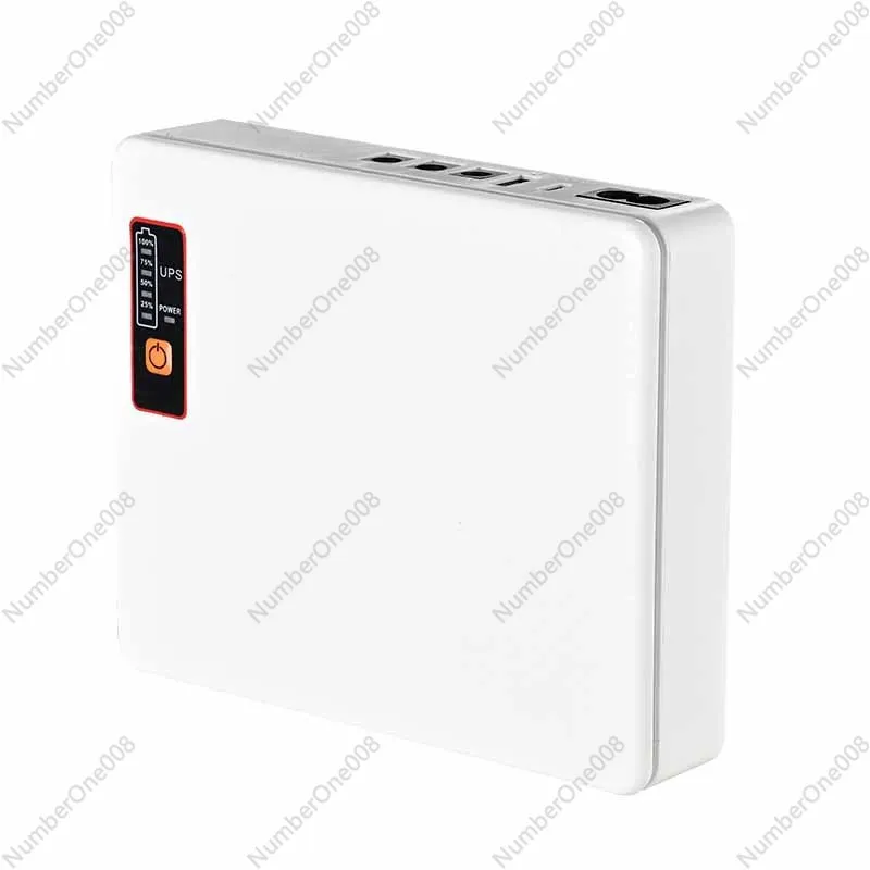 12V9V5V mini UPS catu daya tak terputus untuk router, memantau masa pakai baterai MINI UPS catu daya