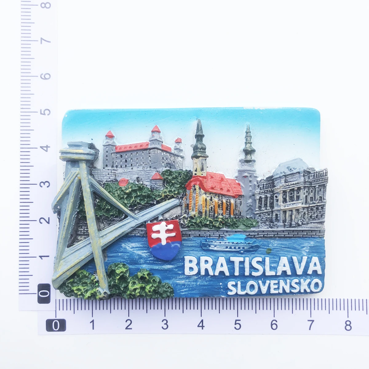 Bratislava Slovak arts and crafts refrigerator magnets gift three-dimensional decorations tourist souvenirs