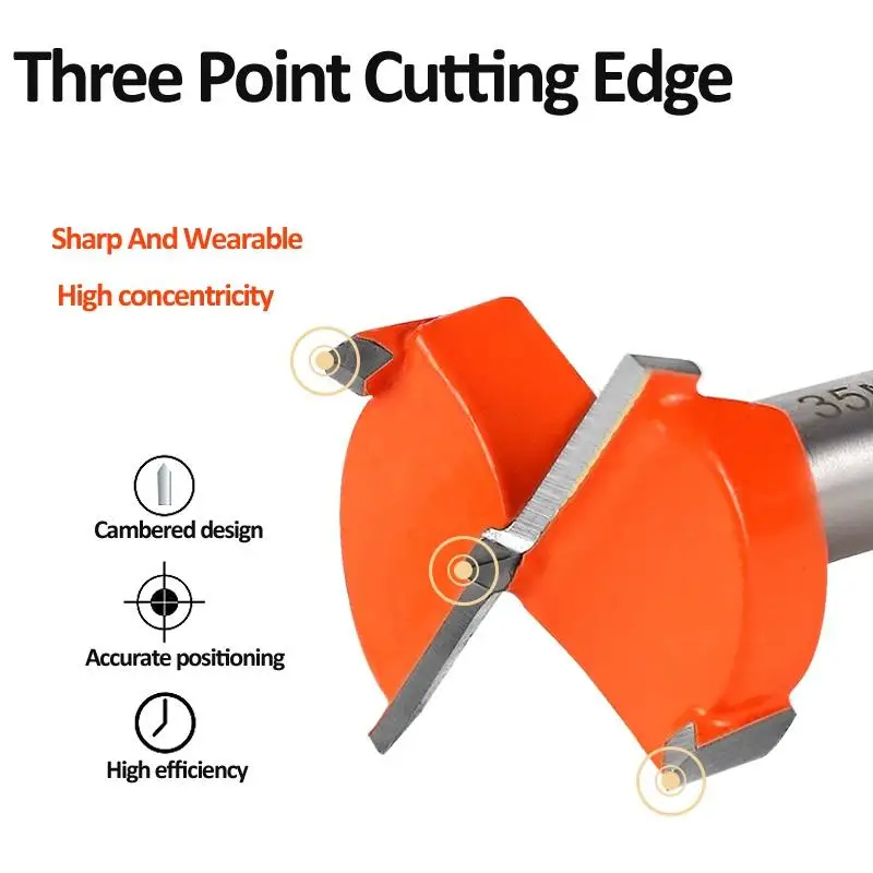 1pc forstner broca de madeira auto centralização buraco viu cortador madeira buraco ferramentas perfuração forstner broca carpintaria