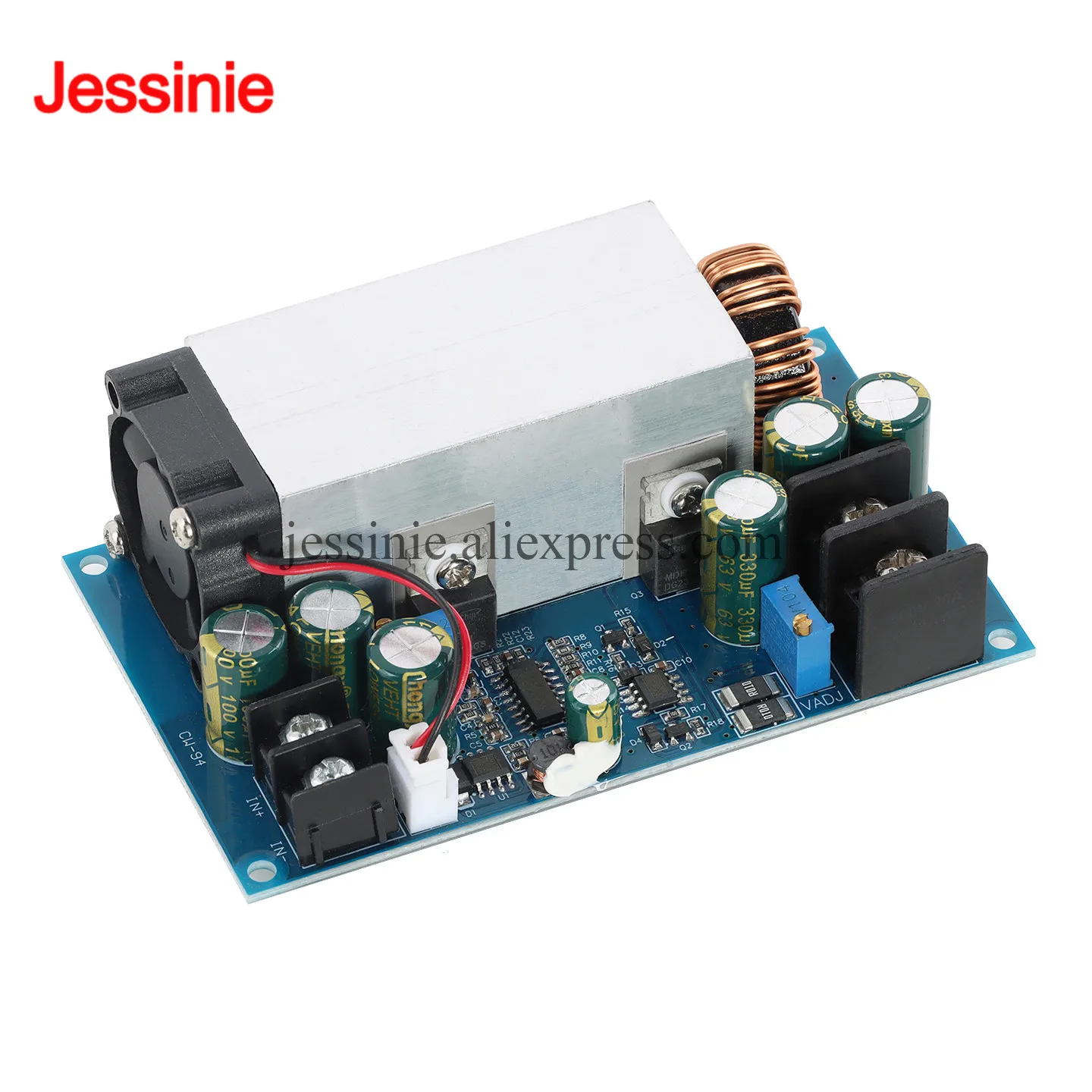 600W 25A 12-75V to 50V DC-DC Buck Constant Voltage Constant Current Converter Buck Regulator Adjustable Step Down Power Module