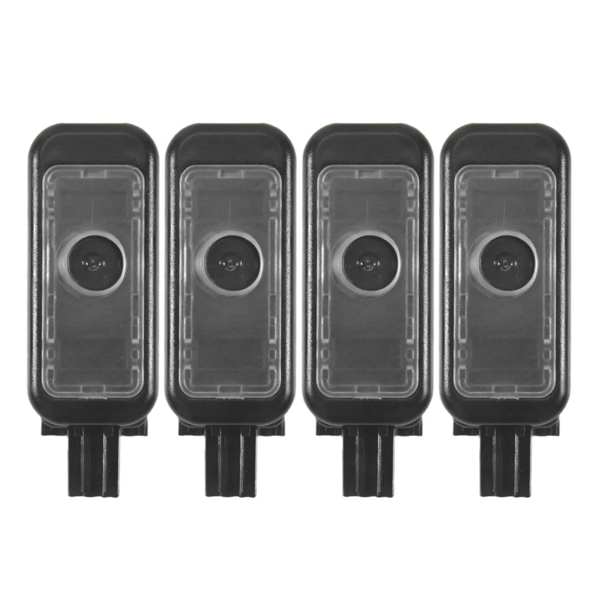 4 Pcs 4 Ring LED Projection Door Light For Audi A3 A4 A5 Q3 Q2 Q5 Main in Car Light view 3