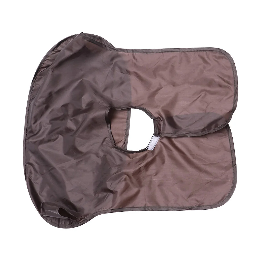 Waterproof Polyester Beard Apron Shaving Cloth Trimming Cape Keeps Basin Clean Foldable Design Hair Catcher Men Gift