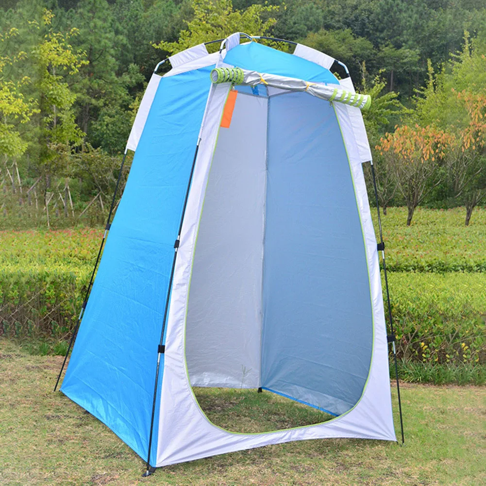 

Portable Shower Tent Beach Shower Toilet Changing Tent Sun Rain Shelter Tents Practical Outdoor Camping Supplies