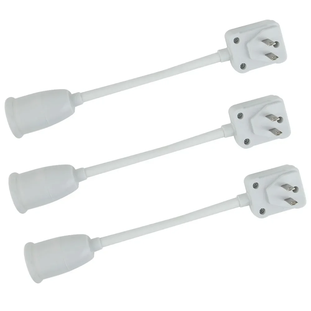 Lampholder Bulb Socket LED Lamp Socket Adapter With On/Off Switch 3piece Set All Direction Bulb Holder Lamp Base
