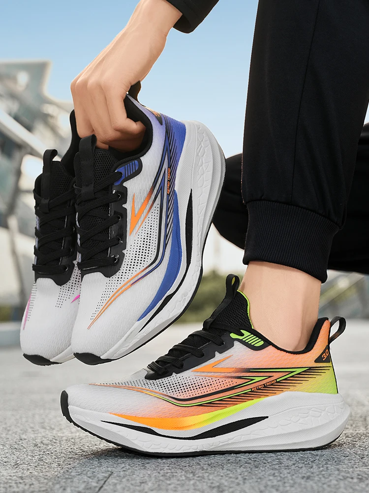 Herren-Sportschuhe in großen Größen, Outdoor-Wanderschuhe, bequeme, lässige, vielseitige, modische Trainingsschuhe für Paare – Detail 5