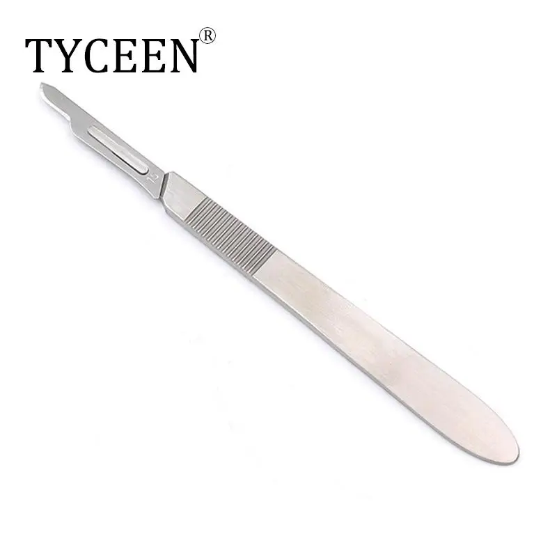 Dental Scalpel Handle Surgical Operation Knife Handle Stainless steel Oral implant Tools Dental materials Surgical blade scalpel