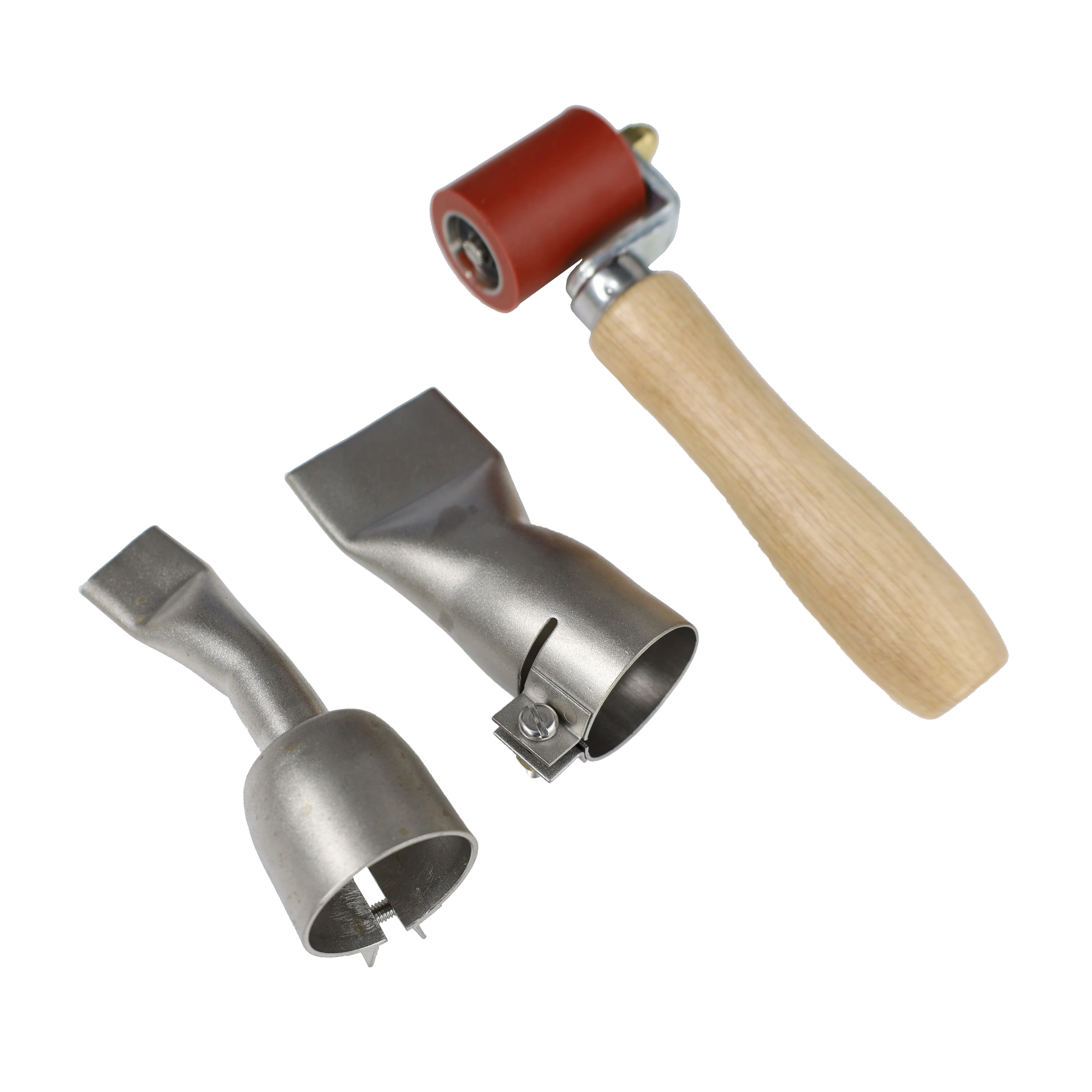 

100pcs 45mm Silicone Roller 6mm Brass Penny Roller 40/20mm Flat Nozzle Seam Tester Scissors Power Tool Accessories