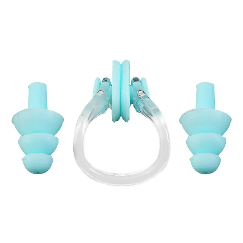 Kids Ear Plugs For Swimming Nose Protector For Swimming Water Sports Earplugs Ergonomic Design For Comfort Earplugs For Swimming