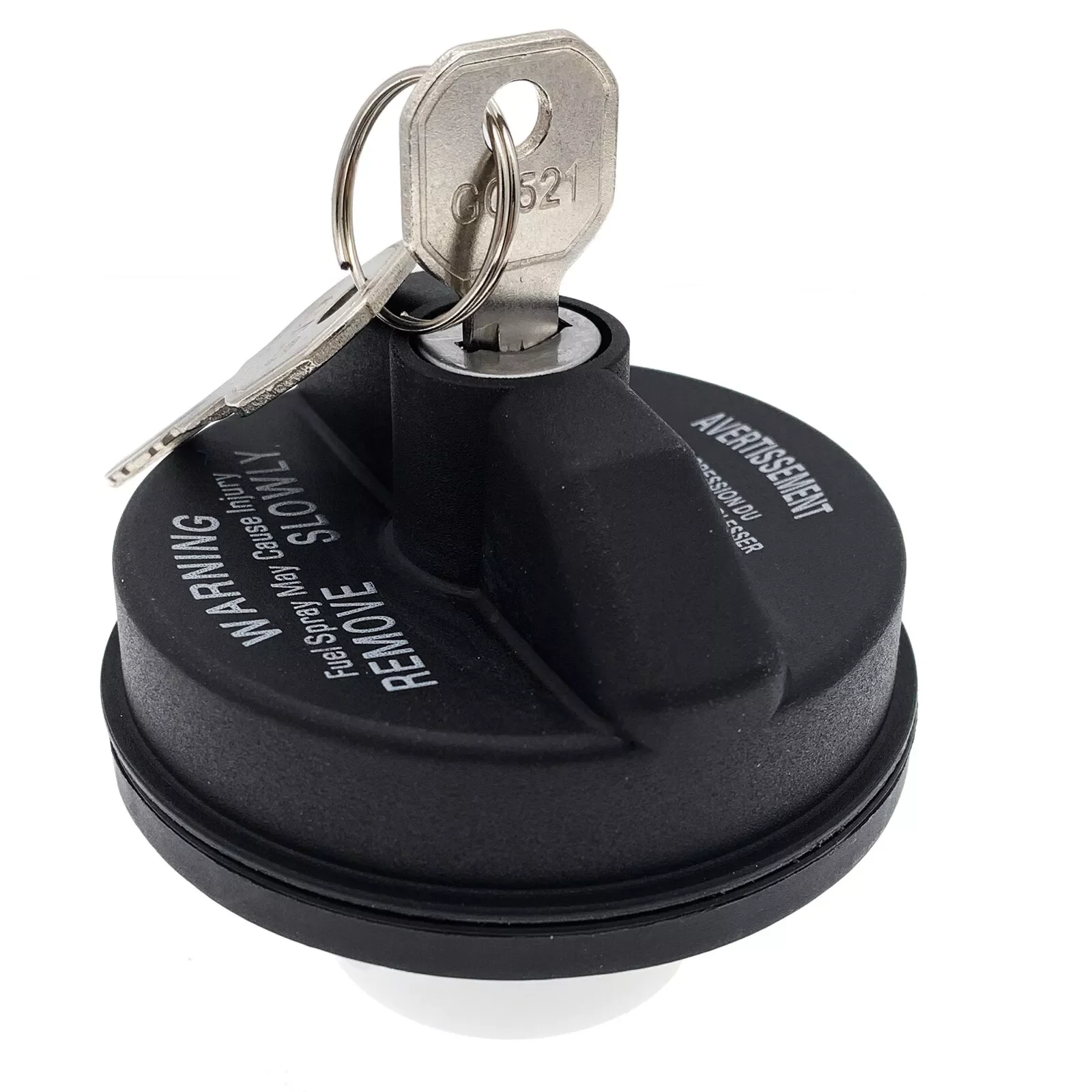 

Thread Locking Gas Fuel Tank Cap With 2 Keys Compatible with Jeep Dodge 2001-2016 05278655AB 52124512AA