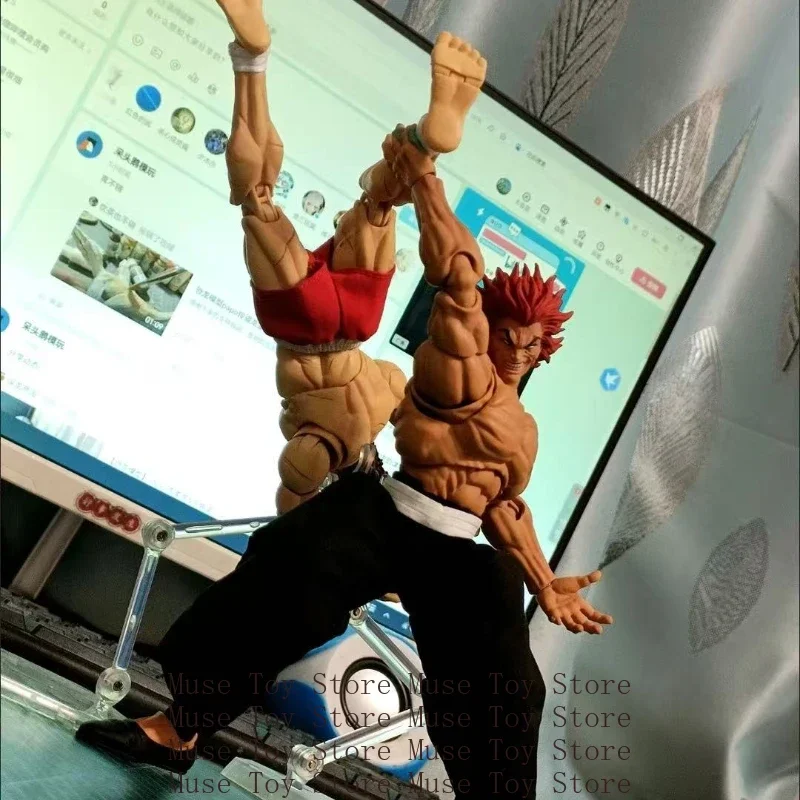 Storm Toys St 1/12 Hanma Yujiro Baki Hanma Figurka Akcji Ko St Storm Toys Syn Ogry Baki Hanma Model Zabawki Prezenty Urodzinowe
