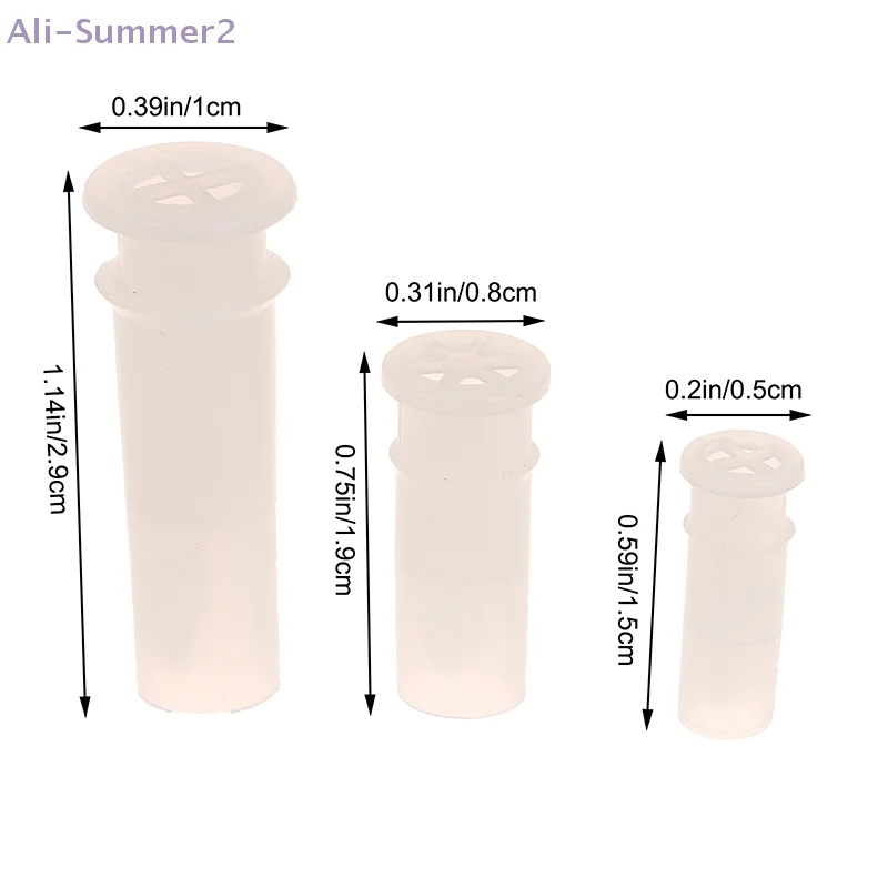 {Summer2} 50 قطعة لعبة بلاستيكية صار BB صافرة لعبة صانع الضوضاء إدراج استبدال لتقوم بها بنفسك لعبة الكلب القط Squeakers أجزاء