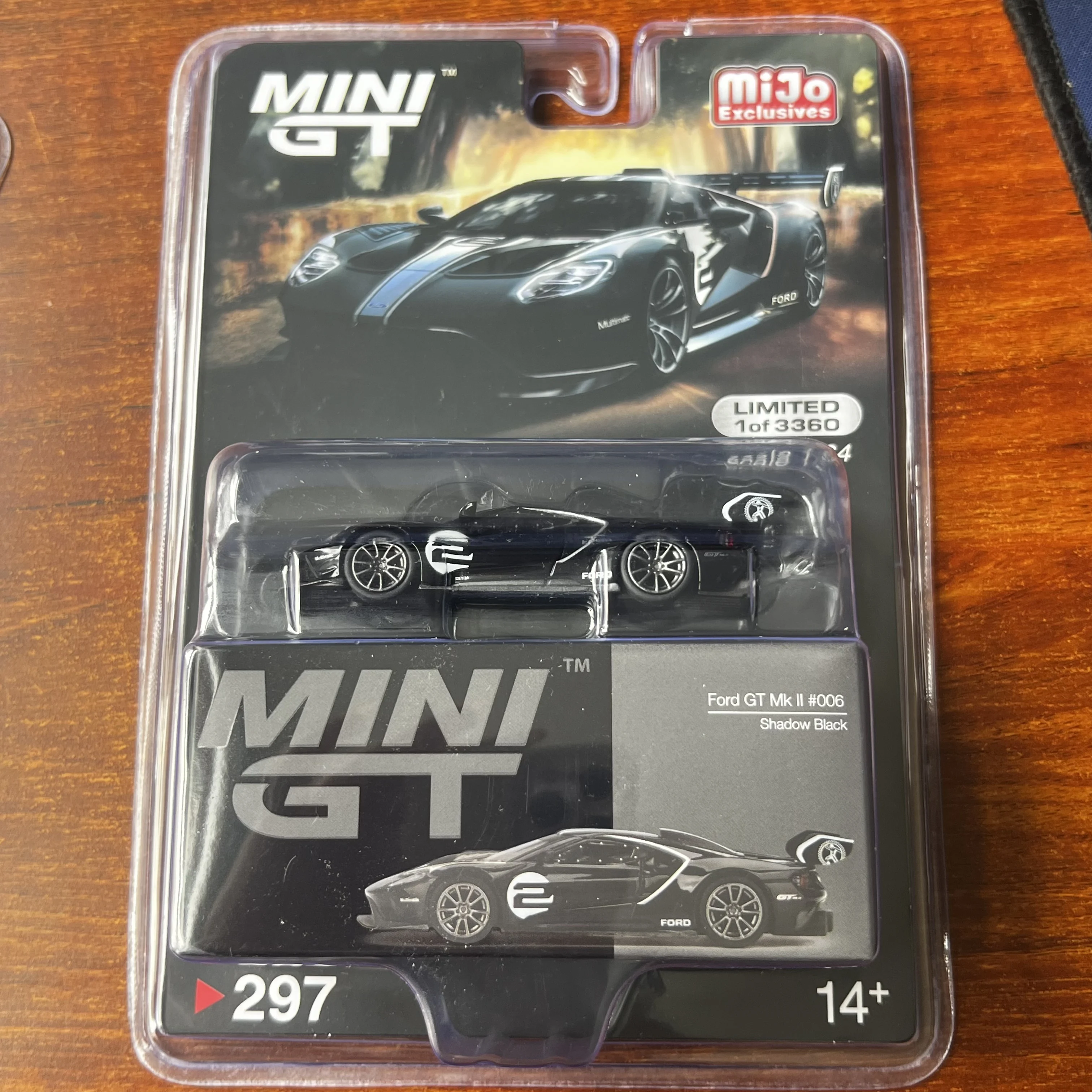 MINIGT TSM 1:64 Ford GT Mk II gulf  Adults Hobby 297 Diecast Model Car