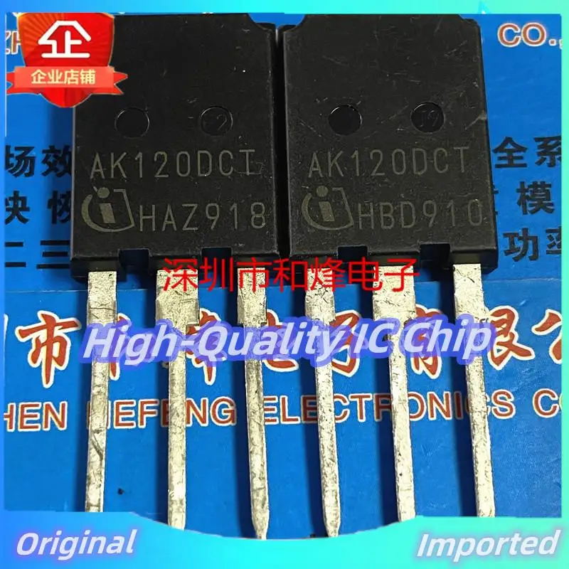 10PCS-30PCS  AIKQ120N60CT AK120DCT  TO-247 600V 120A MOSImported Original  Best Quality