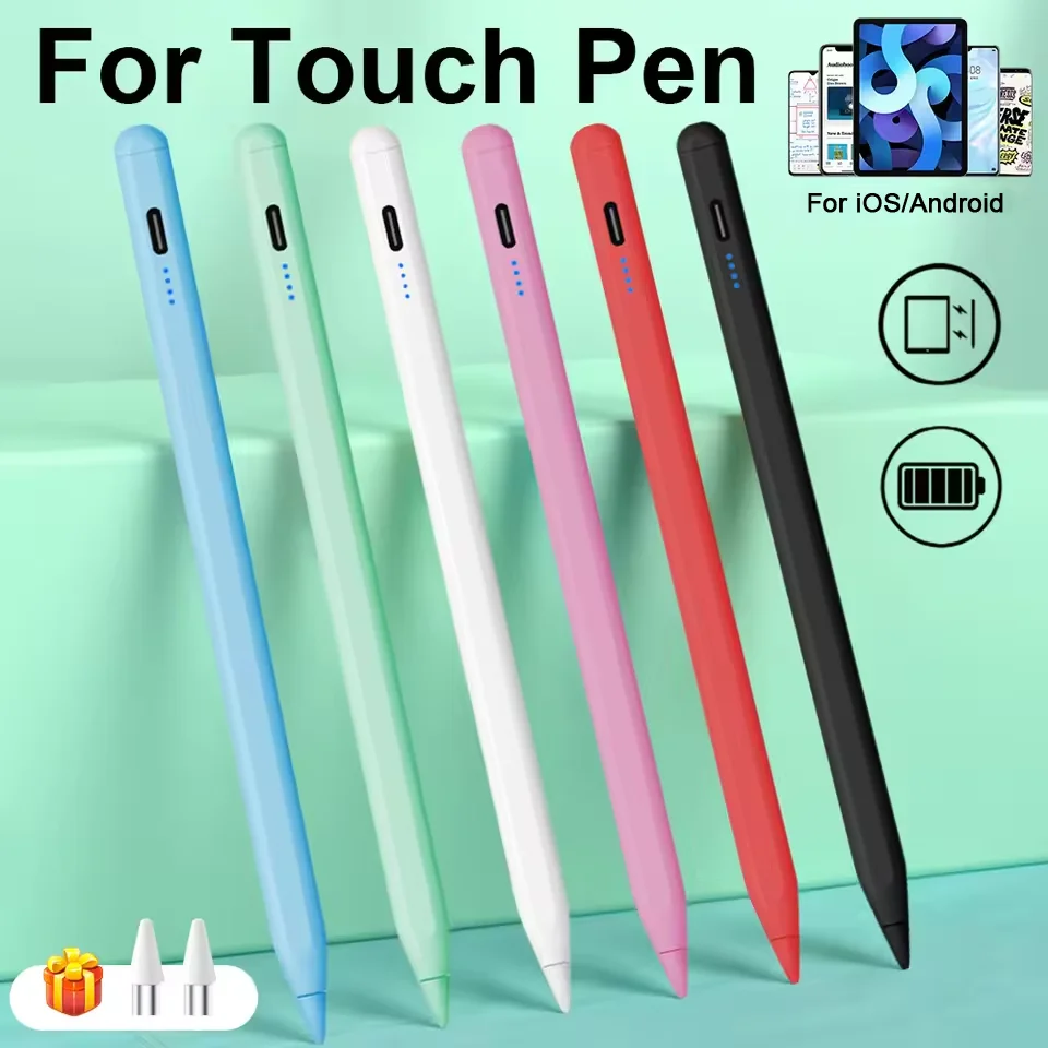 

New Universal Stylus Pen For Tablet Touch Pen For iPad Apple Pencil Mobile Phone For Huawei Samsung Android Xiaomi Fast Charging
