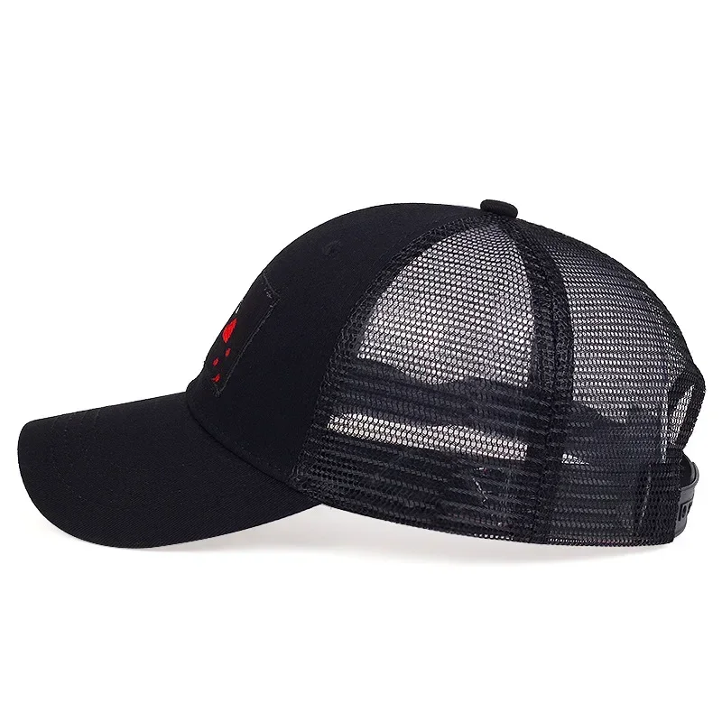 Casquette de Baseball avec Logo Brodé pour Homme et Femme, Chapeau en Coton de Haute Qualité, Équipe Navy Seal 7.5 Aate Trident DulMesh