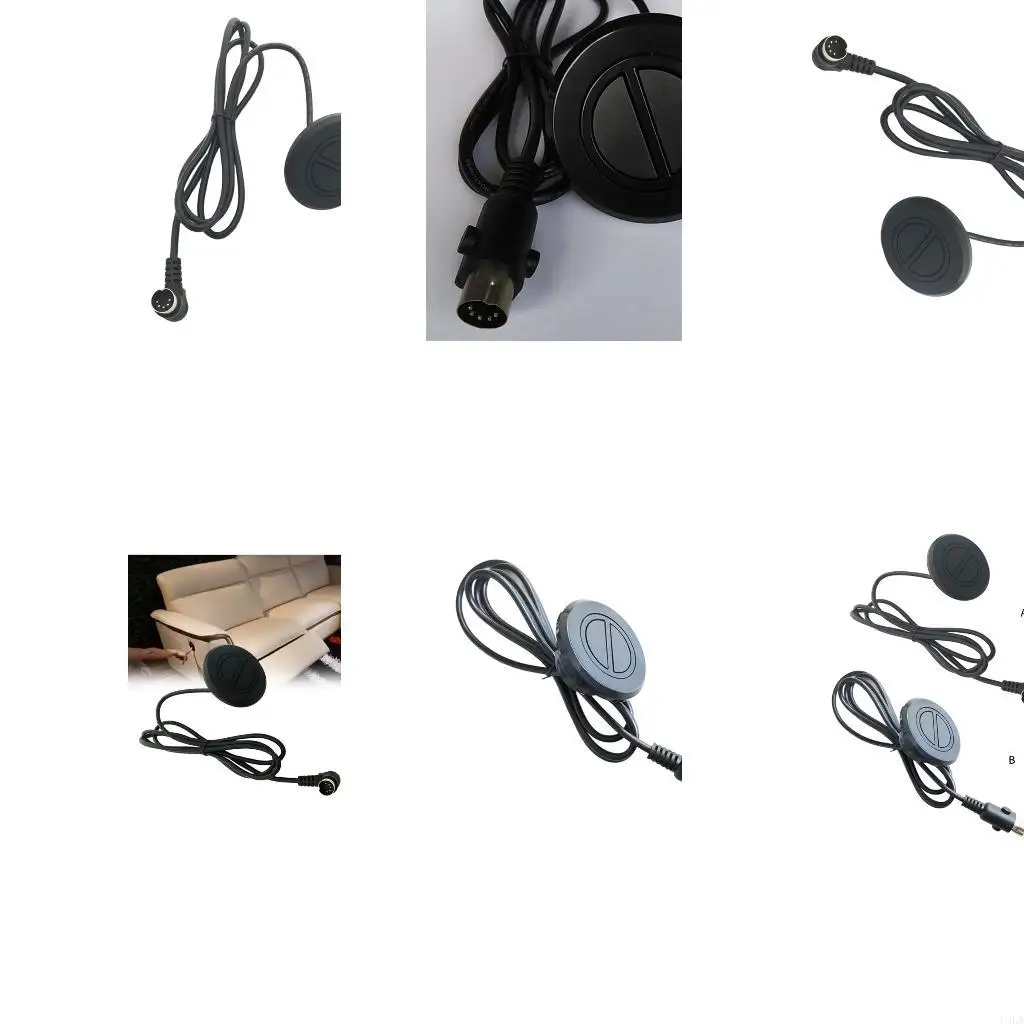 

U4LA Electric Sofa Round Handle Power Switches Slide Lift Chair Hand Controller