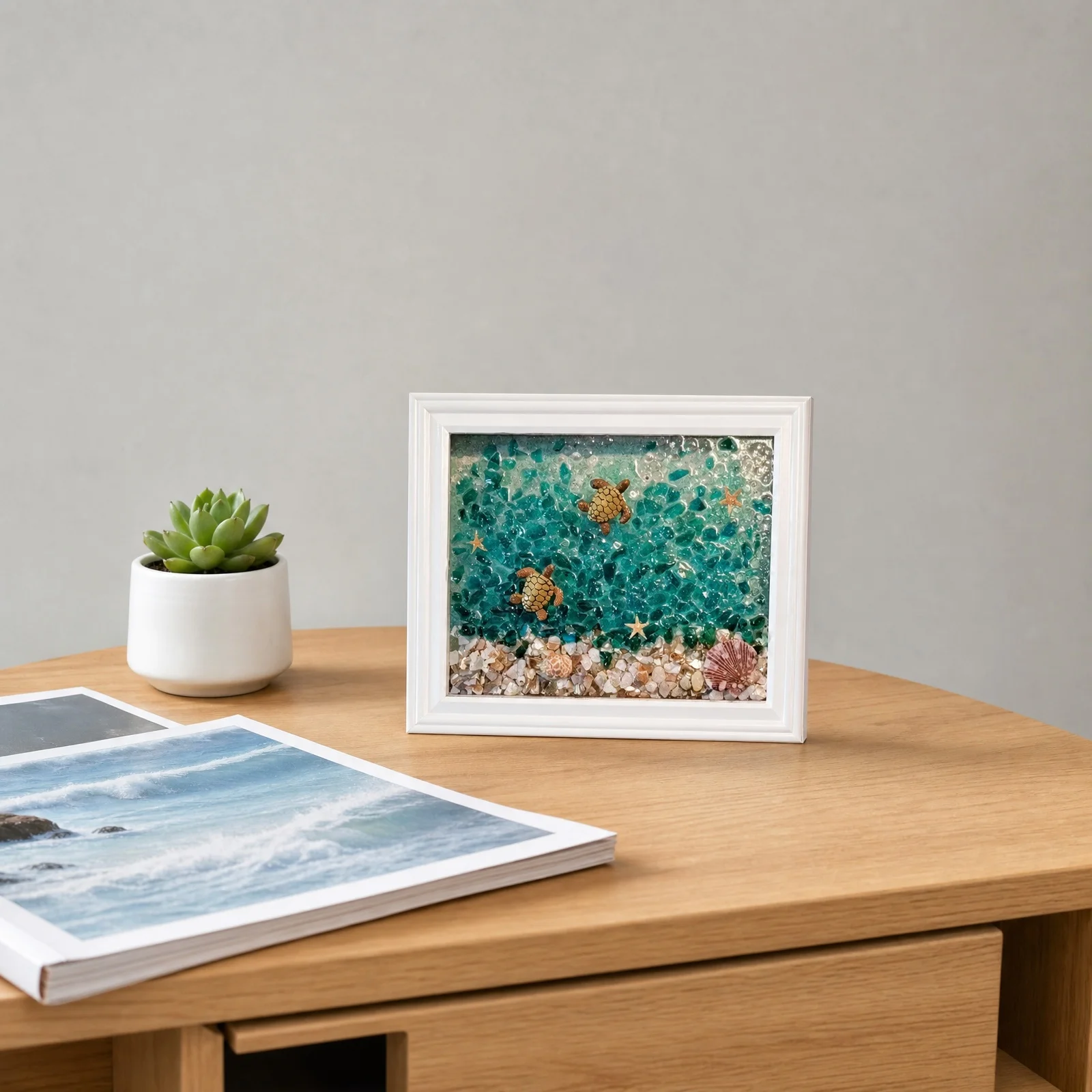    طقم صنع إطار صور يدوي الصن - مراجعة Resin Art Photo Frame وسعره