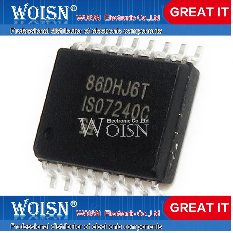 1-5-10pcs ISO7240CF IS07240CF ISO7240 Price discounts Spot supply