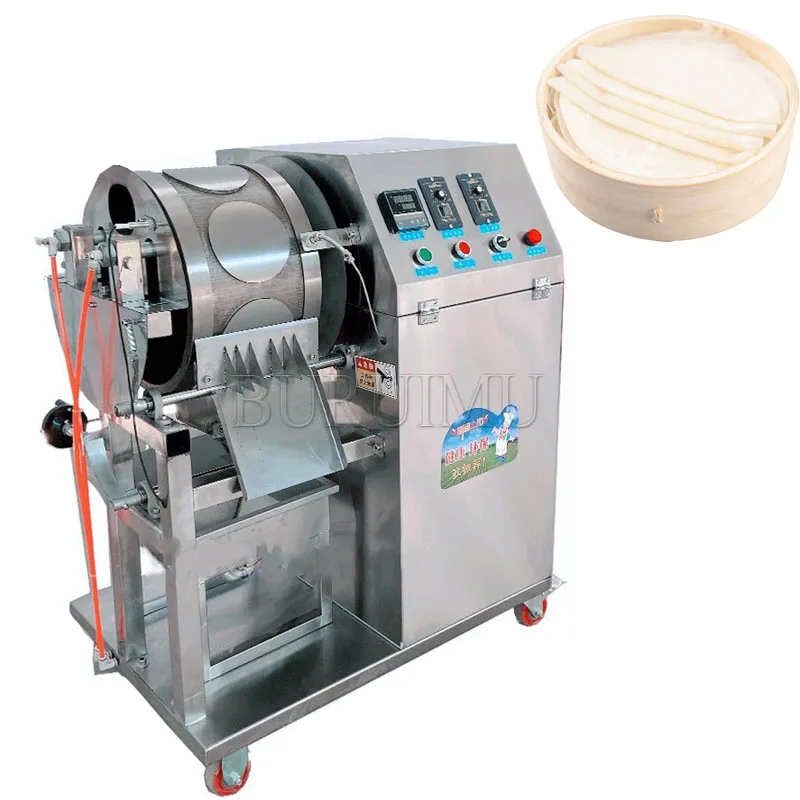 Hot Sale Stainless Steel Pancake Tortilla Machine Dough Press Machine Roast Duck Cake Automatic Restaurant Tortilla Machine