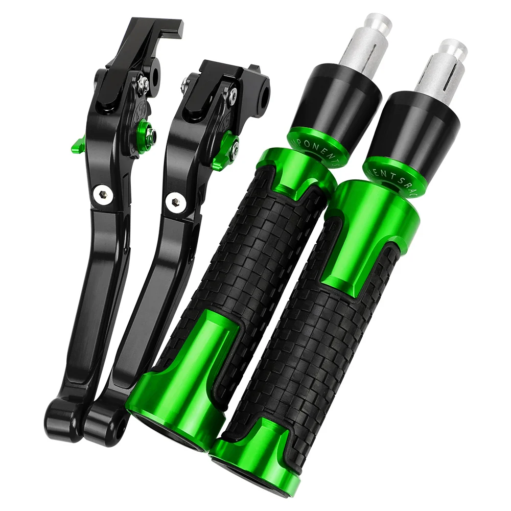 

CNC Brake Clutch Levers 7/8"22MM Grips Handlebar Handle Ends FOR KAWASAKI ZX10R ZX-10R ZX 10R 2004 2005 Motorcycle Accessories