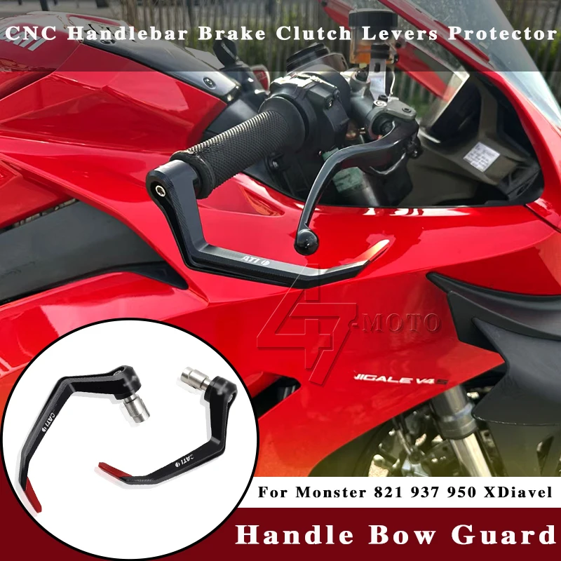 

For DUCATI Monster 950SP 821 937 950 XDiavel Panigale V4 2020 2021 2022 2023 2024 2025 Handlebar Brake Clutch Levers Protector
