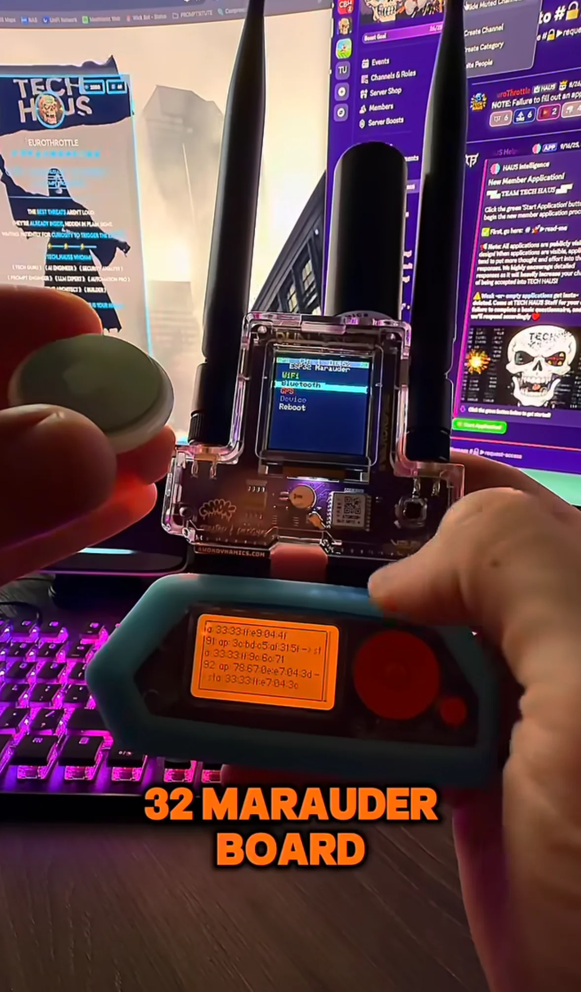 Flipper Zero Dual Touch V2 – ESP32 Wi-Fi Board GPS.Influencer version with instructions / Premium version