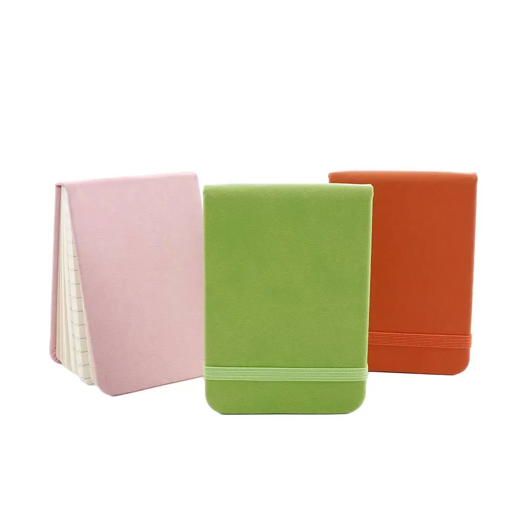 อุปกรณ์โรงเรียนผลไม้สีรายเดือน Daily Planner Memo Pads 96 แผ่นกระเป๋าโน้ตบุ๊ค Mini Notebook Journals A7 โน้ตบุ๊ค