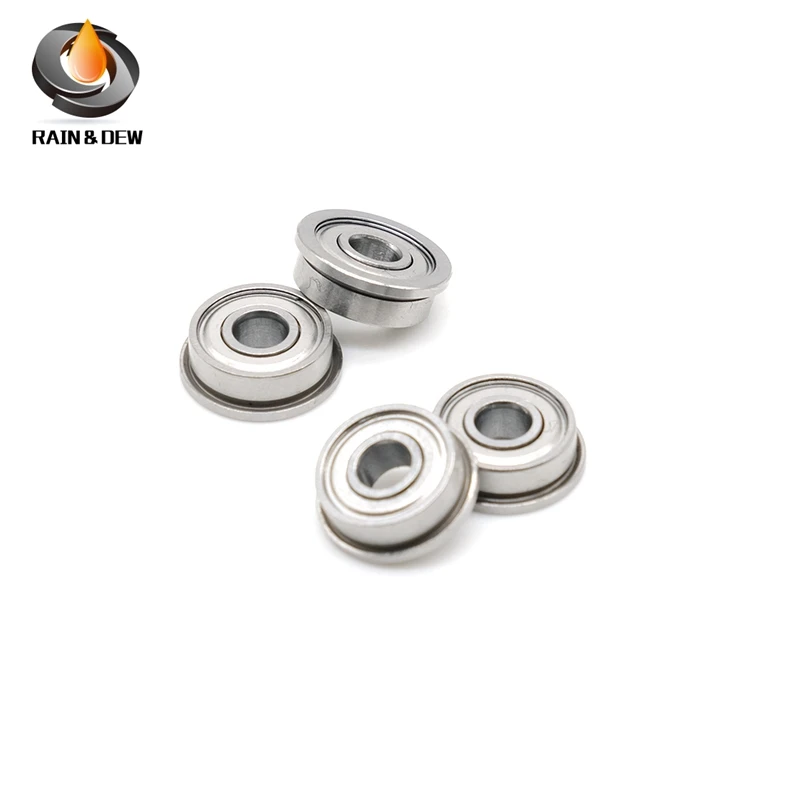 F699ZZ Flange Bearing 9x20x6 mm ABEC-7 ( 10 PCS ) Flanged F699 Z ZZ Ball Bearings F619/9ZZ