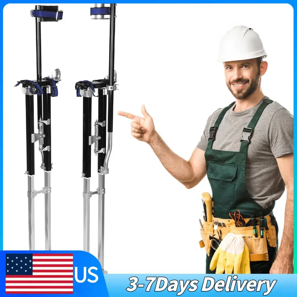 

Регулируемые алюминиевые ходули для гипсокартона 48-60 дюймов, инструмент для покраски, для работы с потолочными панелями, для костюмов и парадов