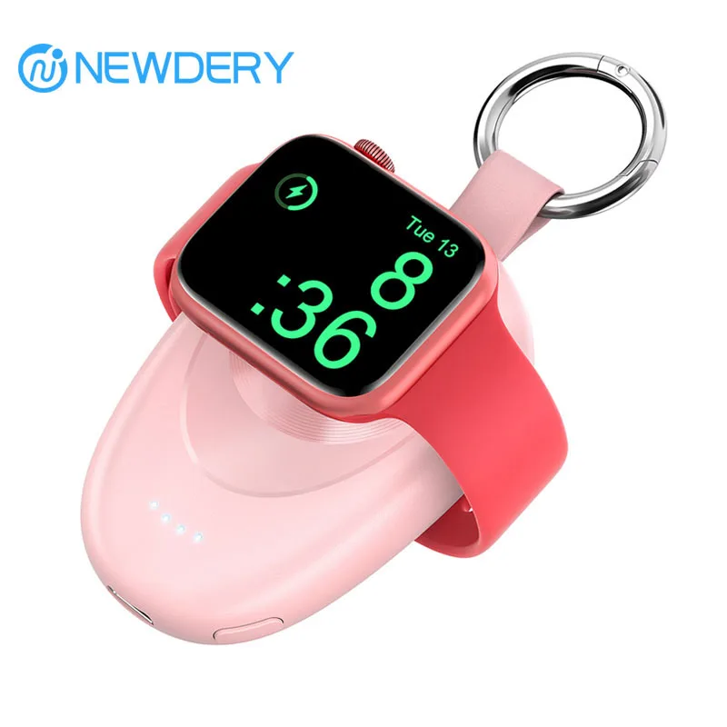 

Keychain Wireless Power Bank Portable Charger for Apple Watch 10 9 8 7 6 5 4 3 2 1 SE Ultra 2 Fast Charging Travel Car Chargers